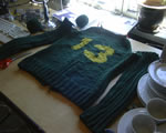 the Lucky 13 sweater